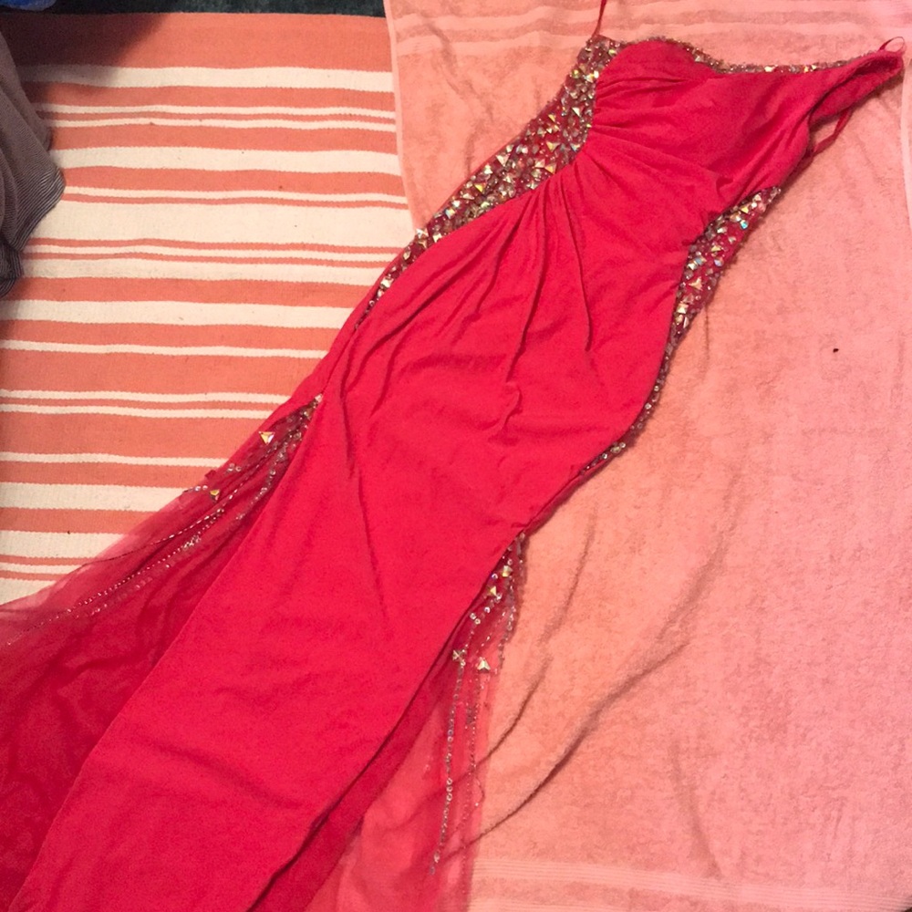 Pink prom dress💖